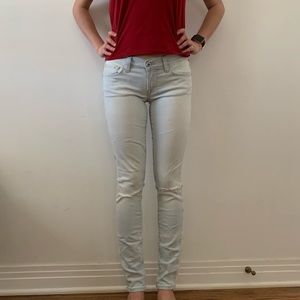 Light wash Lucky Brand skinny jeans